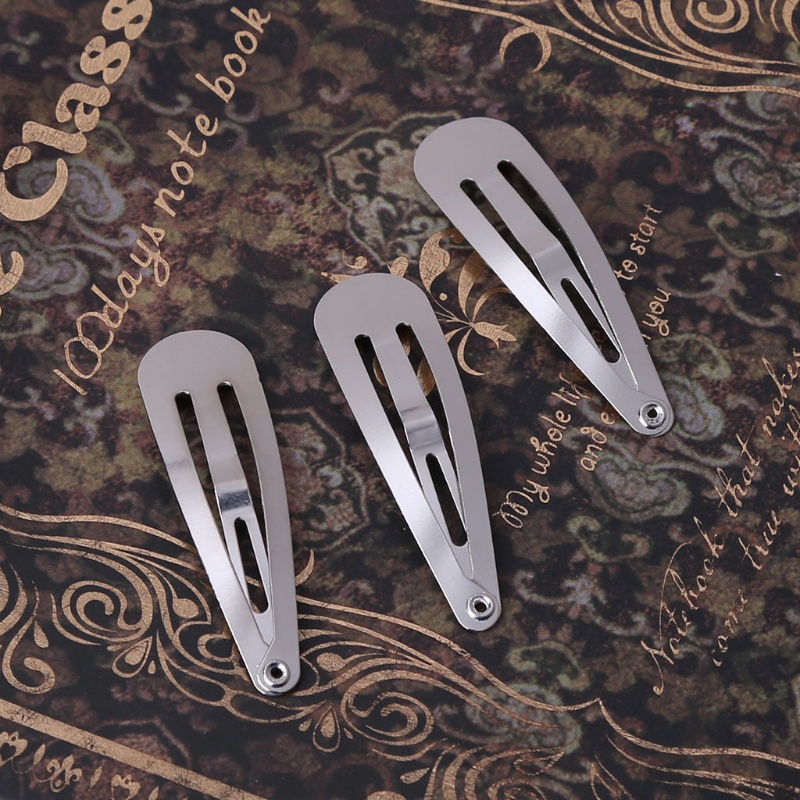 Set 50 Kẹp Tóc Bạc 4 5 6cm Chuyên Dụng Làm Đồ Thủ Công