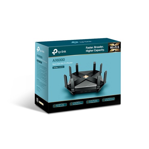 Bộ phát wifi 6 TP-Link Archer AX6000 AX6000Mbps (Chính hãng)