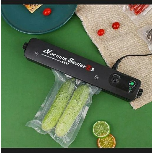 ( Tặng kèm 10 túi hút ) Máy hút chân không thực phẩm Vacuum Sealer Tặng 10 túi hút dùng cho gia đình hút siêu khỏe