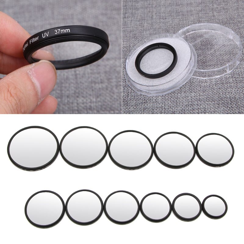 1 Bộ Lọc UV 37mm 49MM 52MM 55MM 58MM 62MM 67MM 72MM 77MM Cho Máy Ảnh DSLR SLR
