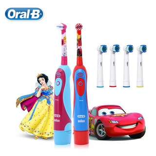 Oral b xoay trẻ em bàn chải đánh răng điện trẻ em lông mềm hẹn giờ bàn chải đánh răng trẻ em 3 + răng bàn chải đánh răng trắng