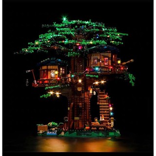 IDEAS 6007 - MÔ HÌNH LẮP RÁP - LEGO TREE HOUSE 21318 NHÀ CÂY CÓ ĐÈN