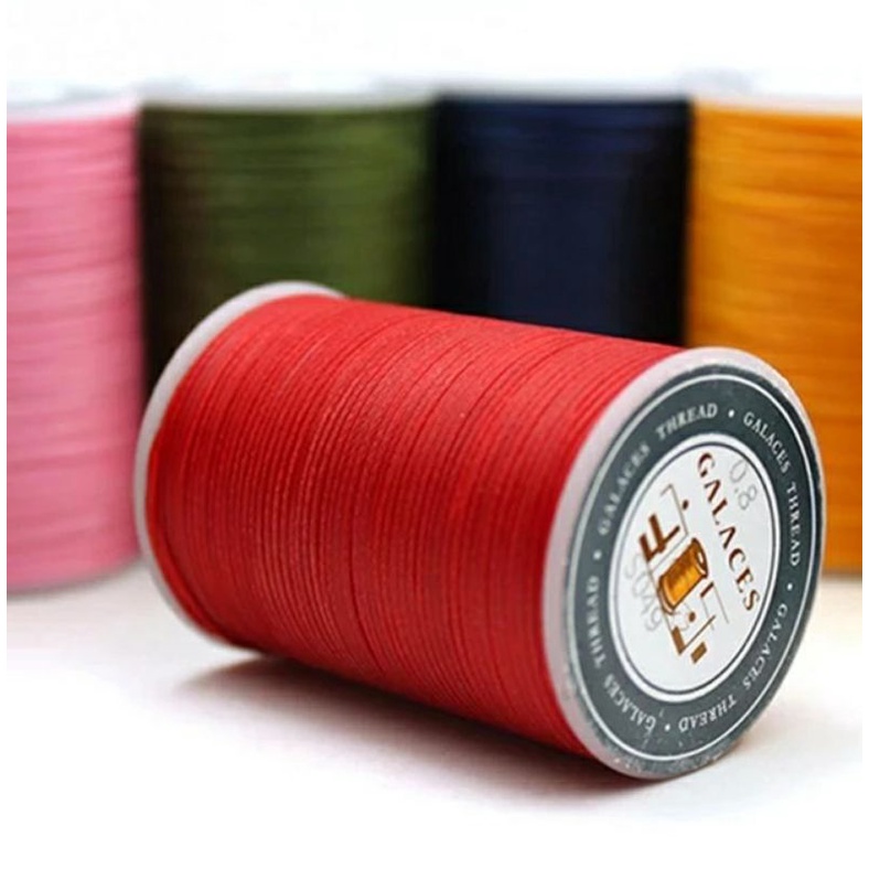 Chỉ sáp may đồ da thủ công