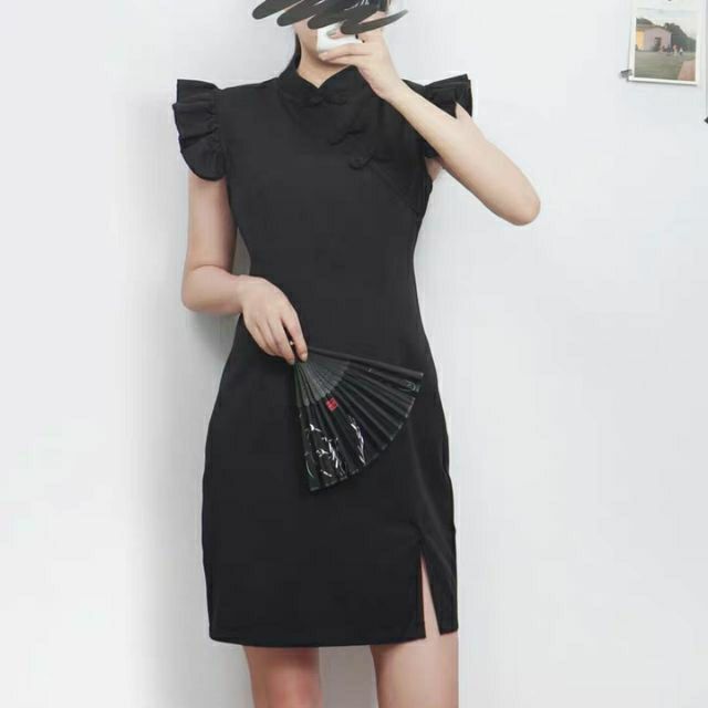 Sườn Xám Cách Tân - S M L XL 2XL