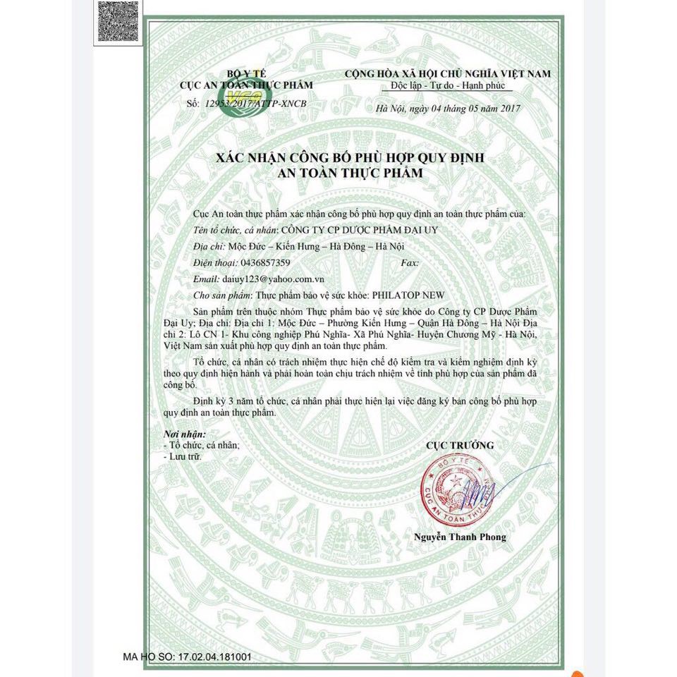 PHILATOP ĂN NGON | Thế Giới Skin Care