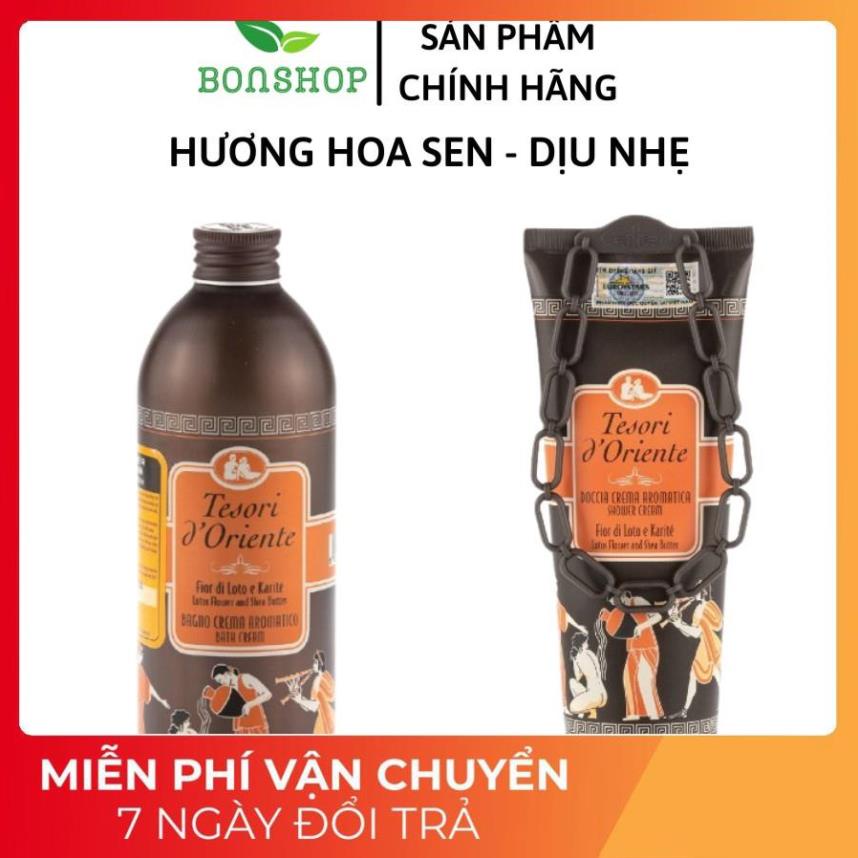 Sữa Tắm Nước Hoa Quyến Rũ Sữa Tắm Tesori Hương Hoa Sen Trắng Da 500ml Cao Cấp Được Yêu Thích Số 1