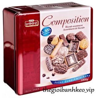 BÁNH QUY LAMPERTZ COMPOSITION ĐỨC 1KG