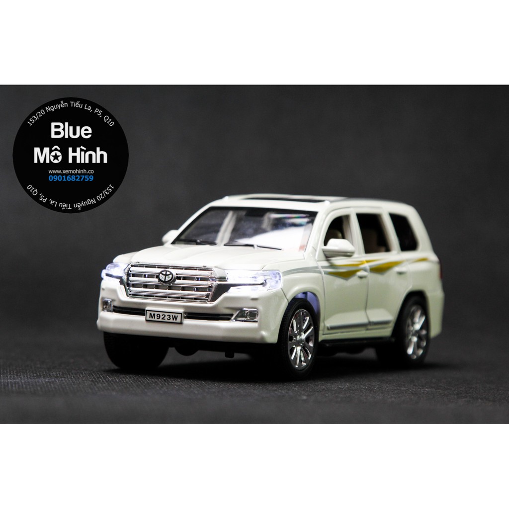 Blue mô hình | Xe mô hình Toyota Land Cruiser SUV New 1:24 mở hết cửa tuyệt đẹp