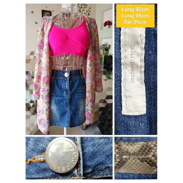 Chân váy jeans HQ