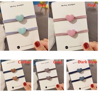 THANKSKY Dây Buộc Tóc Hình Trái Tim Mới