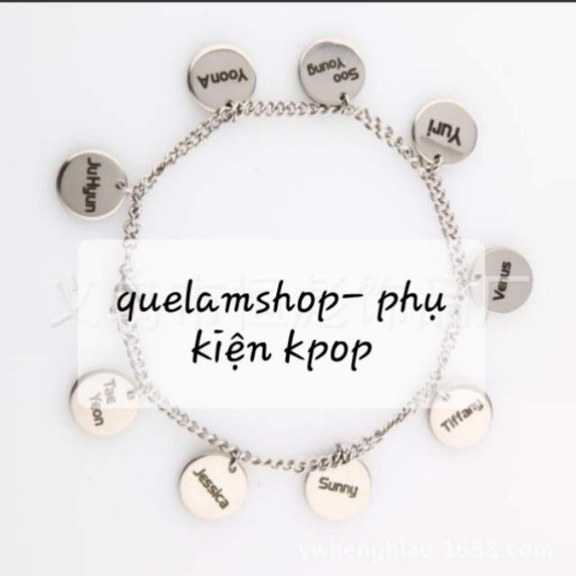 Lắc tay BIGBANG,EXO,SNSD,NU'EST