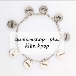 Lắc tay BIGBANG,EXO,SNSD,NU'EST