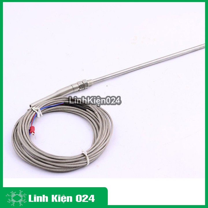 Đầu Dò Cảm Biến Nhiệt Độ K WRN-M6 20mm Dây Dài 5 Mét