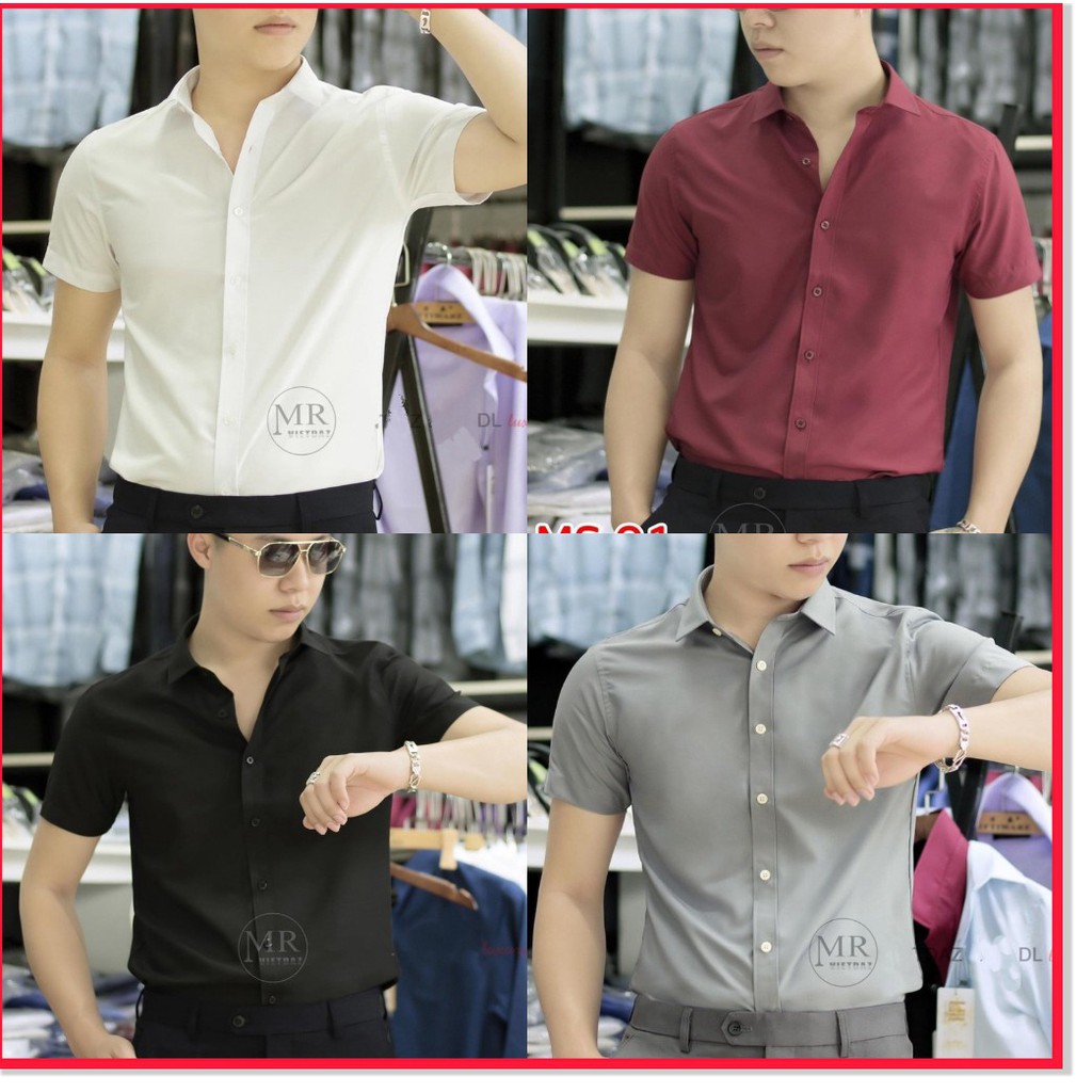 Áo sơ mi namthêu họa tiết đẹp hàng hot &lt;3 HP