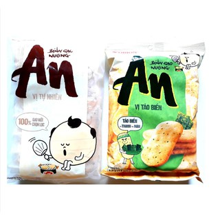 Bánh gạo nướng AN vị Tự Nhiên-Rong Biển