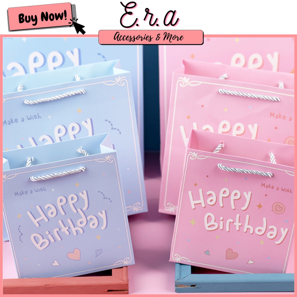 Túi Quà Happy Birthday 078849 ERASHOP - Tặng Sinh Nhật, Kỉ Niệm, Tặng Người Yêu, Thầy Cô, Bạn Bè, Rẻ Đẹp