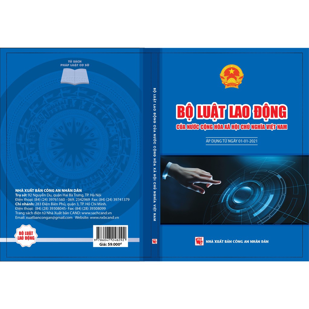 Sách - Bộ Luật Lao Động Của Nước Cộng Hòa Xã Hội Chủ Nghĩa Việt Nam
