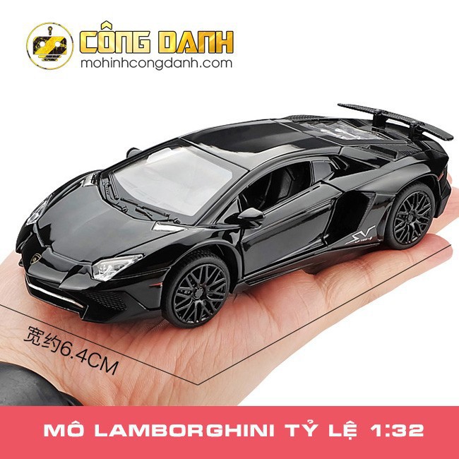 Xe Mô Hình Aventador Tỷ Lệ 1:32 - Mô Hình Xe Oto