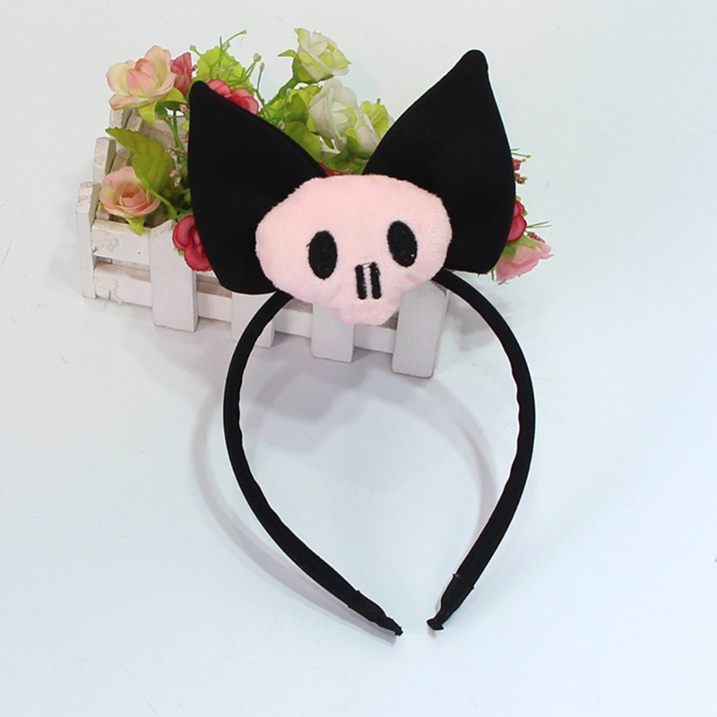 Băng Đô Cài Tóc Hình Đầu Lâu Hóa Trang Halloween Dễ Thương Cho Nữ