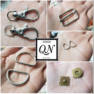 phụ kiện làm túi, ví, nguyên liệu handmade