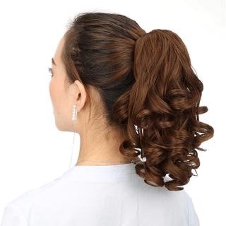 Tóc giả đuôi ngựa uốn xoăn
