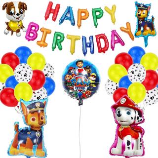 Bong Bóng Trang Trí Tiệc Sinh Nhật Hình Hoạt Hình PAW PATROL