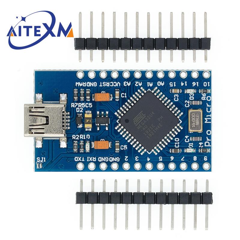 Mô Đun Bảng Mạch Micro/Mini/TYPE-C USB ATMEGA32U4 5V 16MHz Cho Arduino ATMEGA32U4-AU/MU