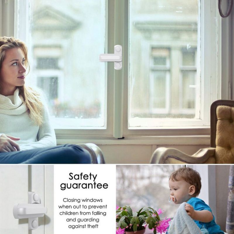 Khóa Tay Nắm Cửa / Cửa Ra Vào / Cửa Sổ / Ban Công Hình Chữ T An Toàn Tiện Dụng