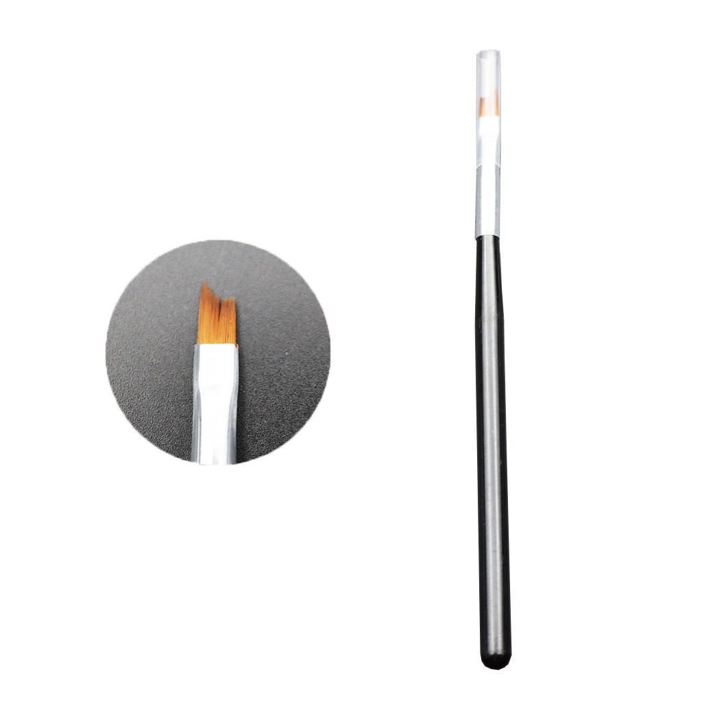 Cọ French đầu móng kiểu Pháp, cọ vẽ móng nail Jeliva Chính Hãng