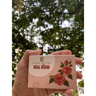 Xà Bông Hoa Hồng Tự Nhiên Mẫu Mới 100gram