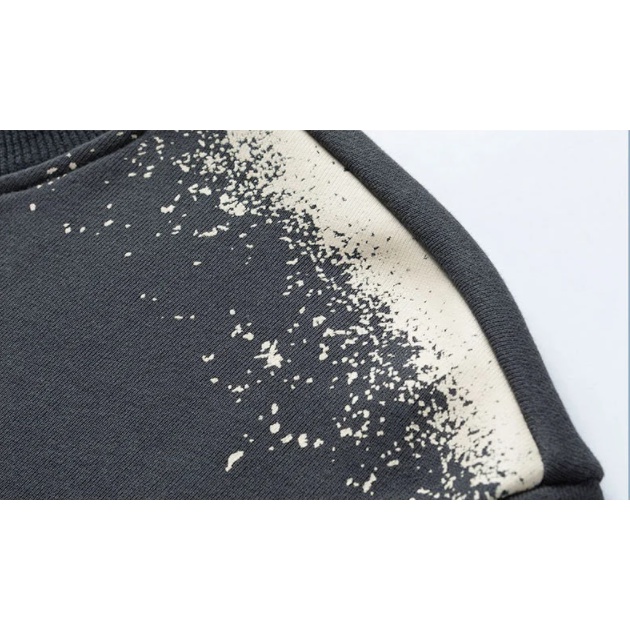 Áo thun sweater tay dài cổ tròn in hình cá tính thời trang thu đông mới dễ phối đồ cho nam