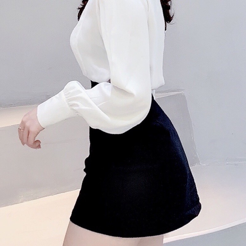 Chân váy chữ A trơn basic công sở 4 màu cơ bản CV801 HILA