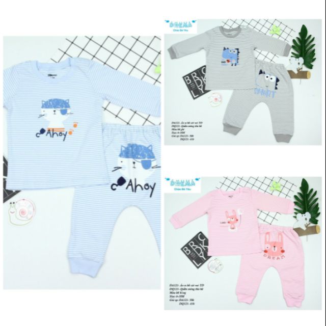Set cài vai kẻ Dokma DA121-DQ121