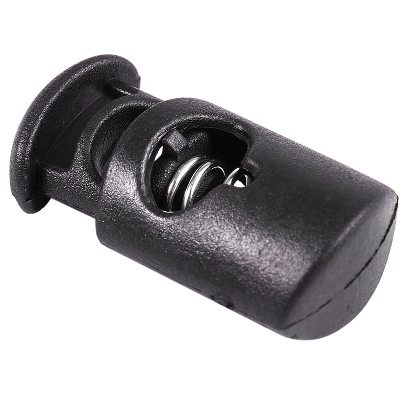 Set 10 Phụ Kiện Chặn Dây Cáp Màu Đen Đường Kính 8Mm