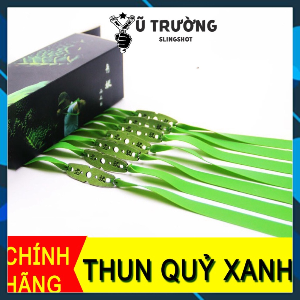 [Chính Hãng] dây quỷ xanh cột da cao cấp khổ 13-19-150, thun ná cao su, thun ná, thun quỷ xanh  - Ná Cao Su VTA