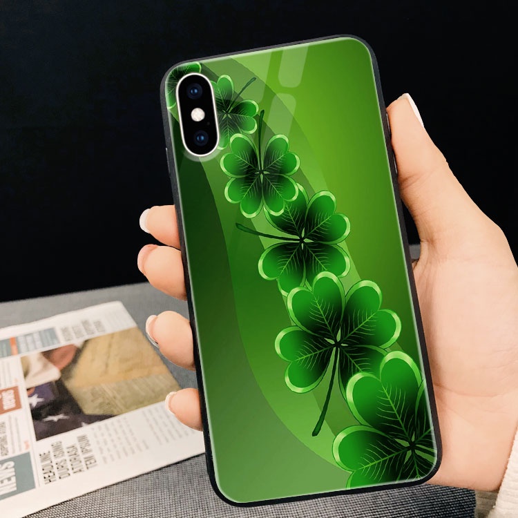 Ốp Lưng Iphone 11 in theo yêu cầu Cỏ 4 Lá May Mắn_4 Shopahoo 6s/6s plus/7/7plus/8/8plus/x/xs/xs max/11//12/12 promax