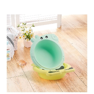 Chậu Rửa Mặt Cho Bé Hình Lơn 2 Mắt (SP001208 )