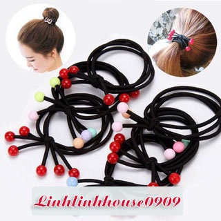 Dây buộc tóc nữ cherry mini xinh xắn