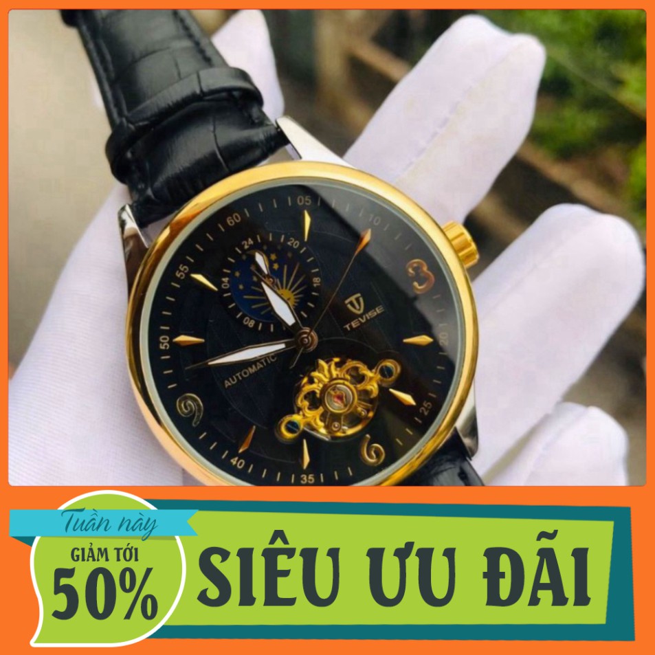 SIÊU PHẨM Đồng hồ nam chính hãng automatic hiệu TEVSE - Bảo hành 2 năm ĐỒNG HỒ NAM CAO CẤP HÀNG CỰC CHẤT