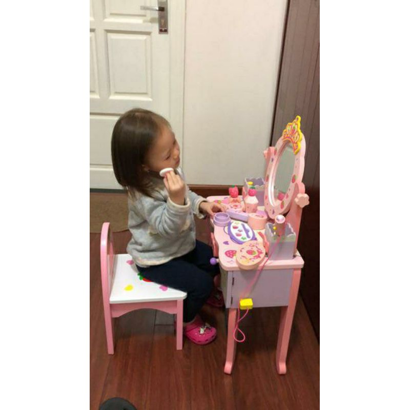 Bộ bàn trang điểm cho bé gái - bàn trang điểm cho bé gái