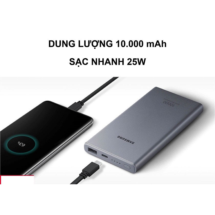 Pin sạc dự phòng nhanh 25W Samsung 10000mAh
