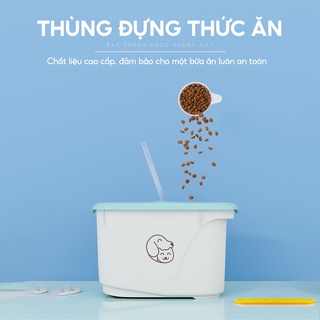 Hộp đựng thức ăn cho thú cưng