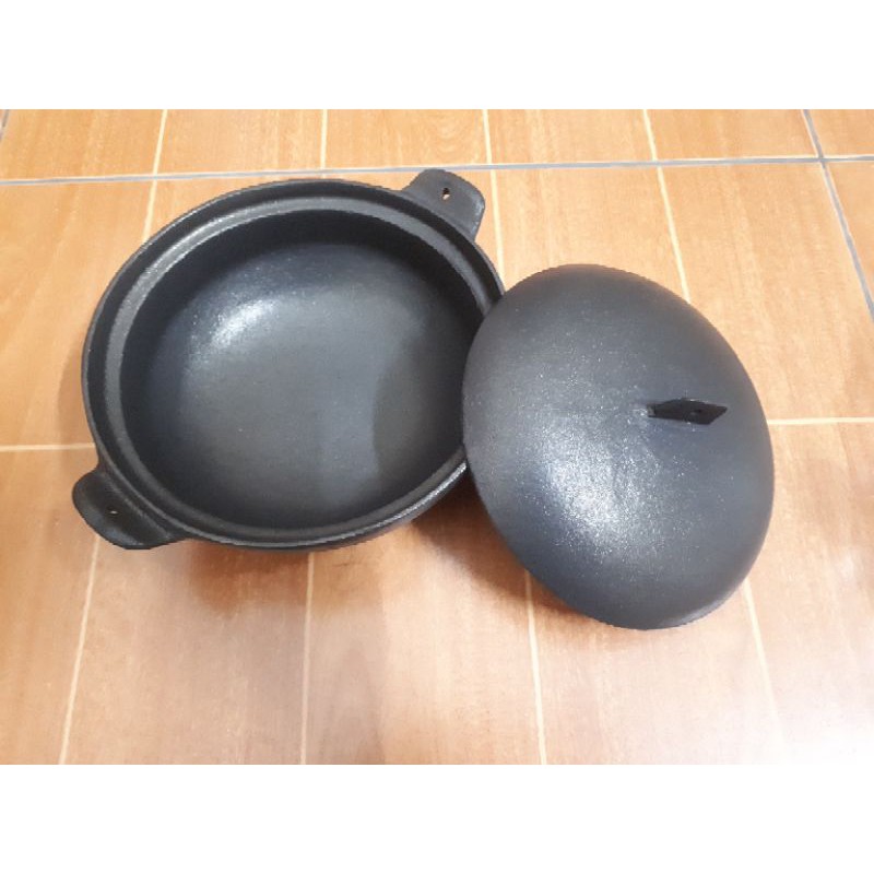 Tộ gang đúc kho thịt cá 18cm (số 3)