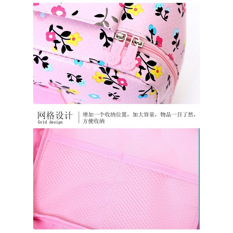 Túi Đựng Mỹ Phẩm Du Lịch In Họa Tiết Xinh Xắn Tiện Dụng