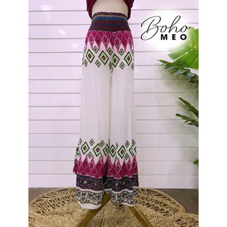 (CÓ SẴN) Quần lanh boho ống suông