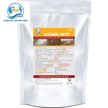 ALUMIN 3979-  MEN ĐẶC TRỊ PHÈN, VI SINH ĂN PHÈN, GÂY MÀU NƯỚC ĐẸP.