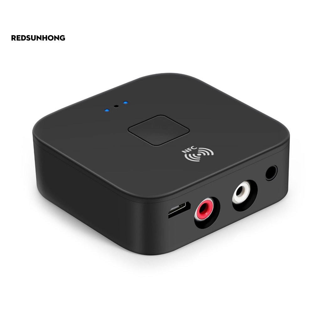 Thiết Bị Nhận Tín Hiệu Không Dây AUX 2RCA Bluetooth NFC Giảm Tiếng Ồn Cho Xe Hơi