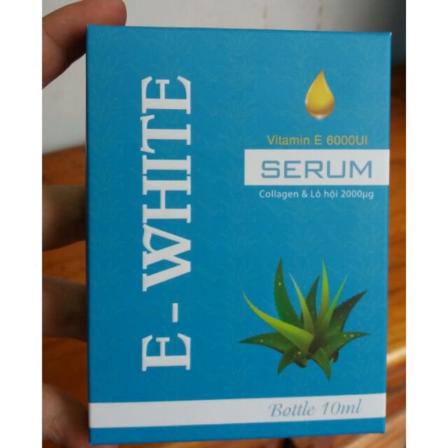SERUM DƯỠNG TRẮNG DA E- WHITE