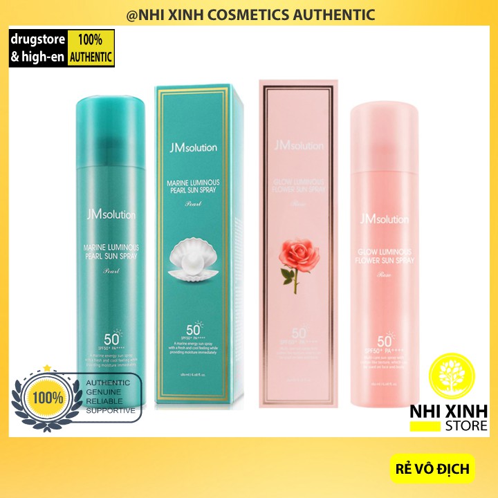 Xịt Chống Nắng Toàn Thân JM Solution Sun Spray 180ml