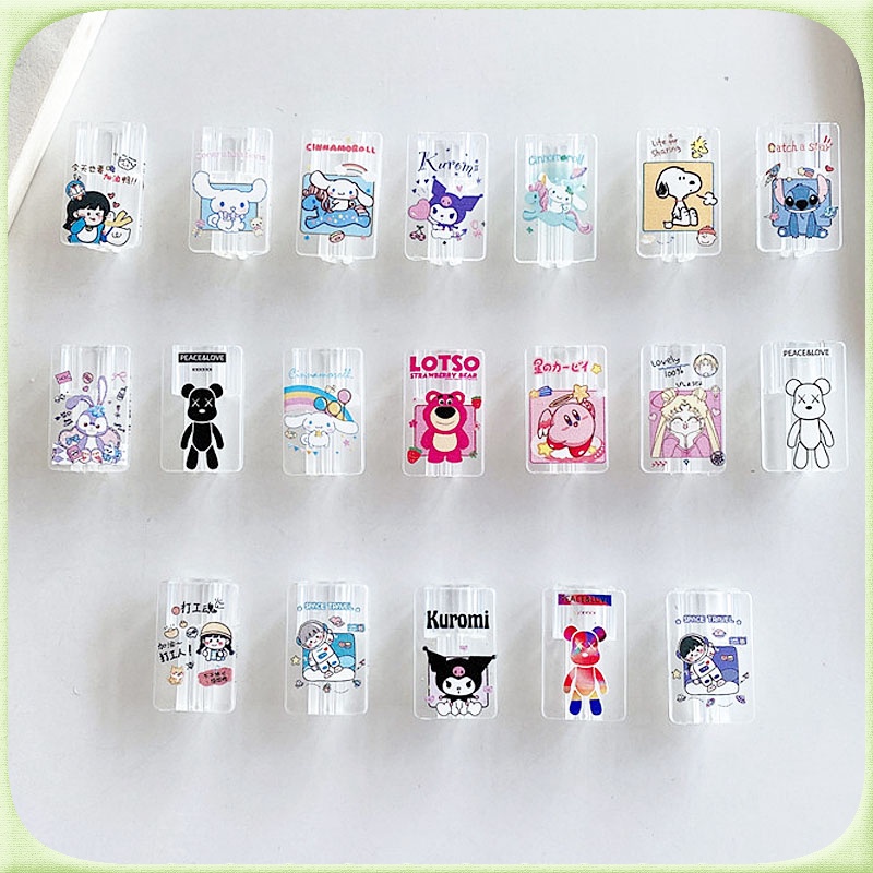 Phụ Kiện Bảo Vệ Đầu Dây Cáp Sạc Usb Họa Tiết Kuromi Dễ Thương Sự Bảo Vệ